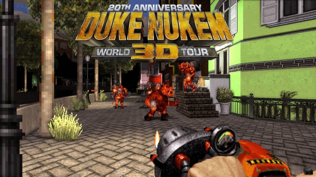 Game Review Out Of Gum “duke Nukem 3d” Returns To Kick
