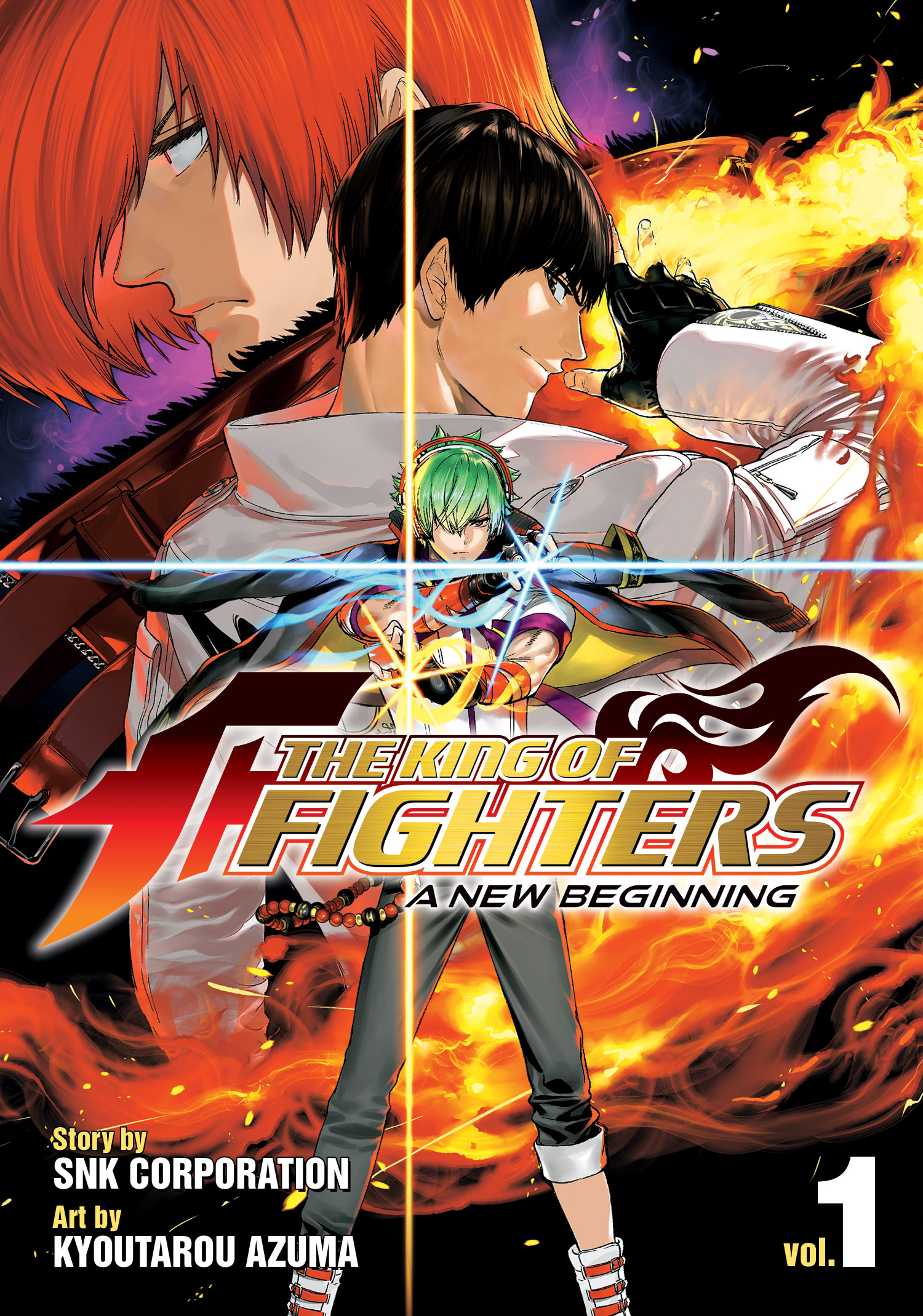 MANGA REVIEW, The King of Fighters: A New Beginning - Volume One - B3 -  The Boston Bastard Brigade
