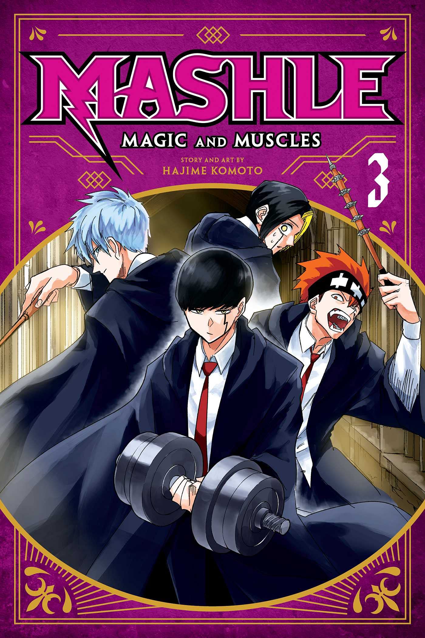 Review Mashle Magic And Muscles Vols 3 And 4