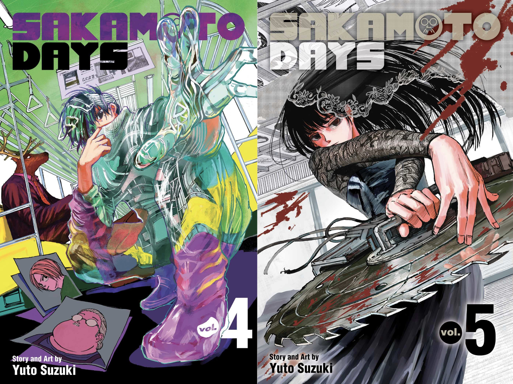REVIEW, Sakamoto Days - Vols. 4 & 5